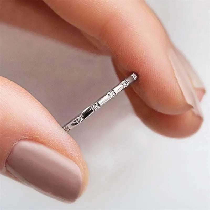 Huitan Delicate Girls Finger Rings - Versatile Accessories for Women