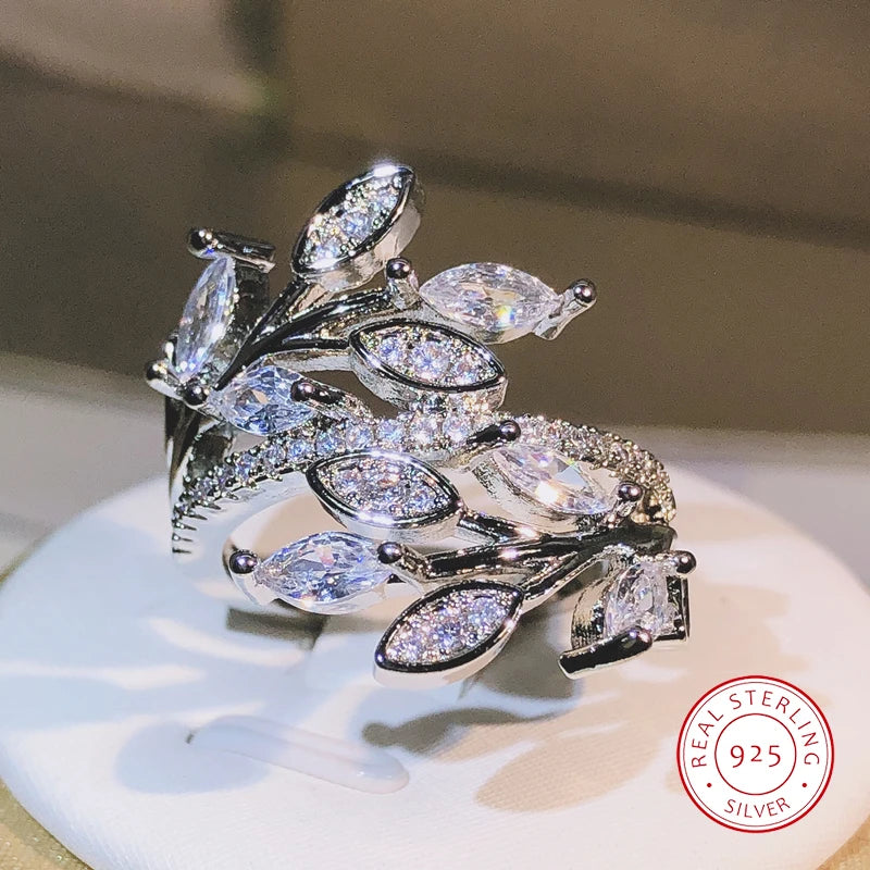 Eternal Radiance Sterling Promise Ring