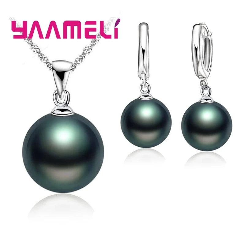 Pearl Wedding Jewelry Set