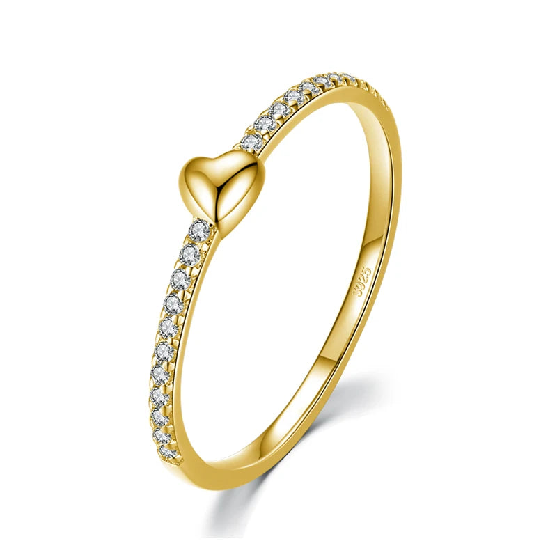 Modian 925 Sterling Silver Irregular Stackable Ring
