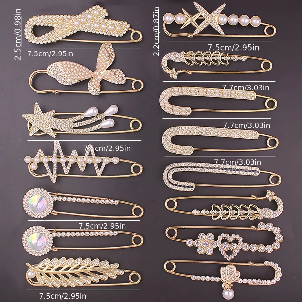 Éclat Pins Lumière Clips Velvet Clasp Maison Brooch Aurélie Collection