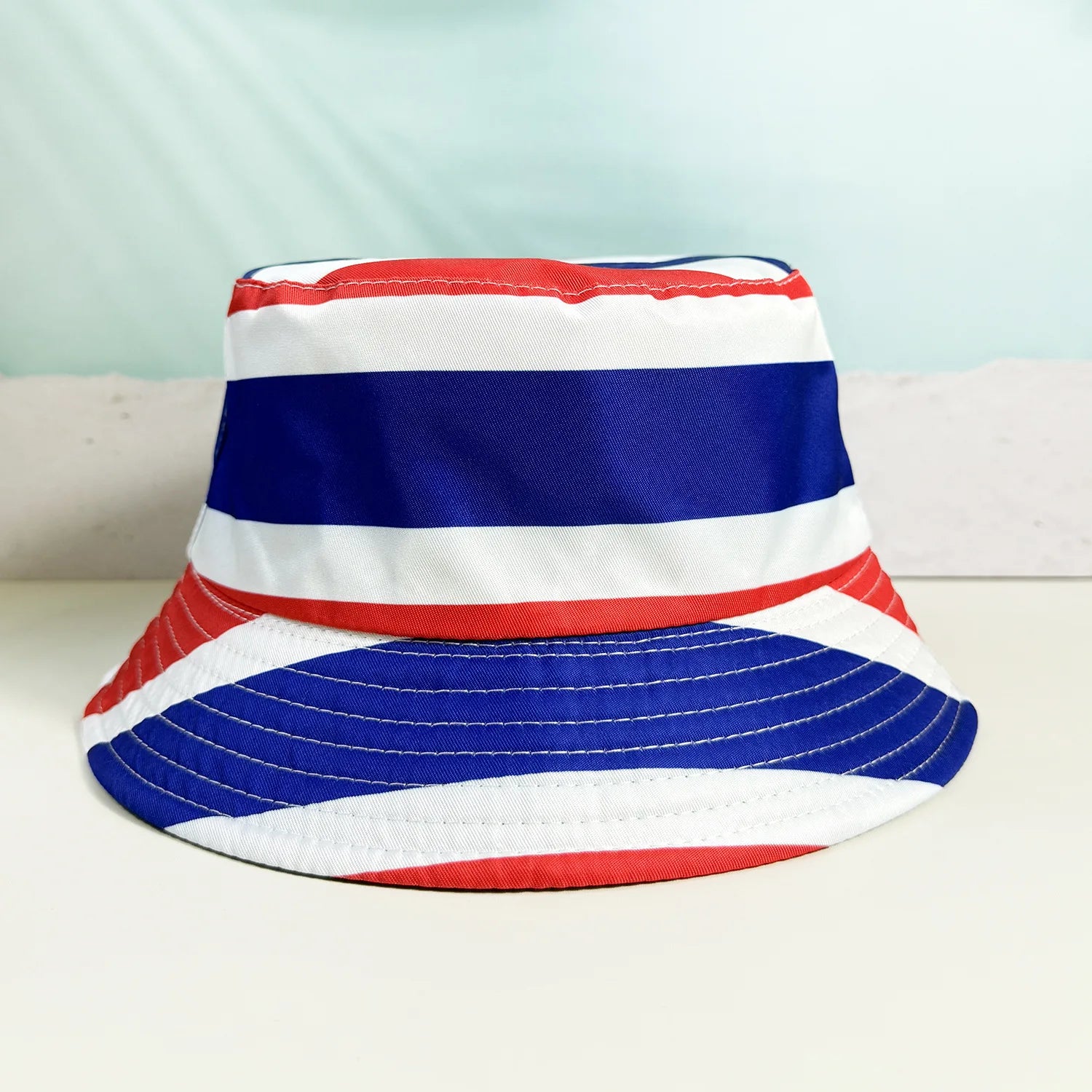 Reversible Country Flag Bucket Hat – Unisex Soccer Fan Sun Cap