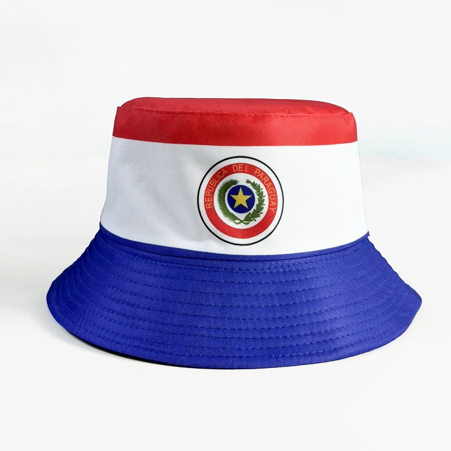 Reversible Country Flag Bucket Hat – Unisex Soccer Fan Sun Cap