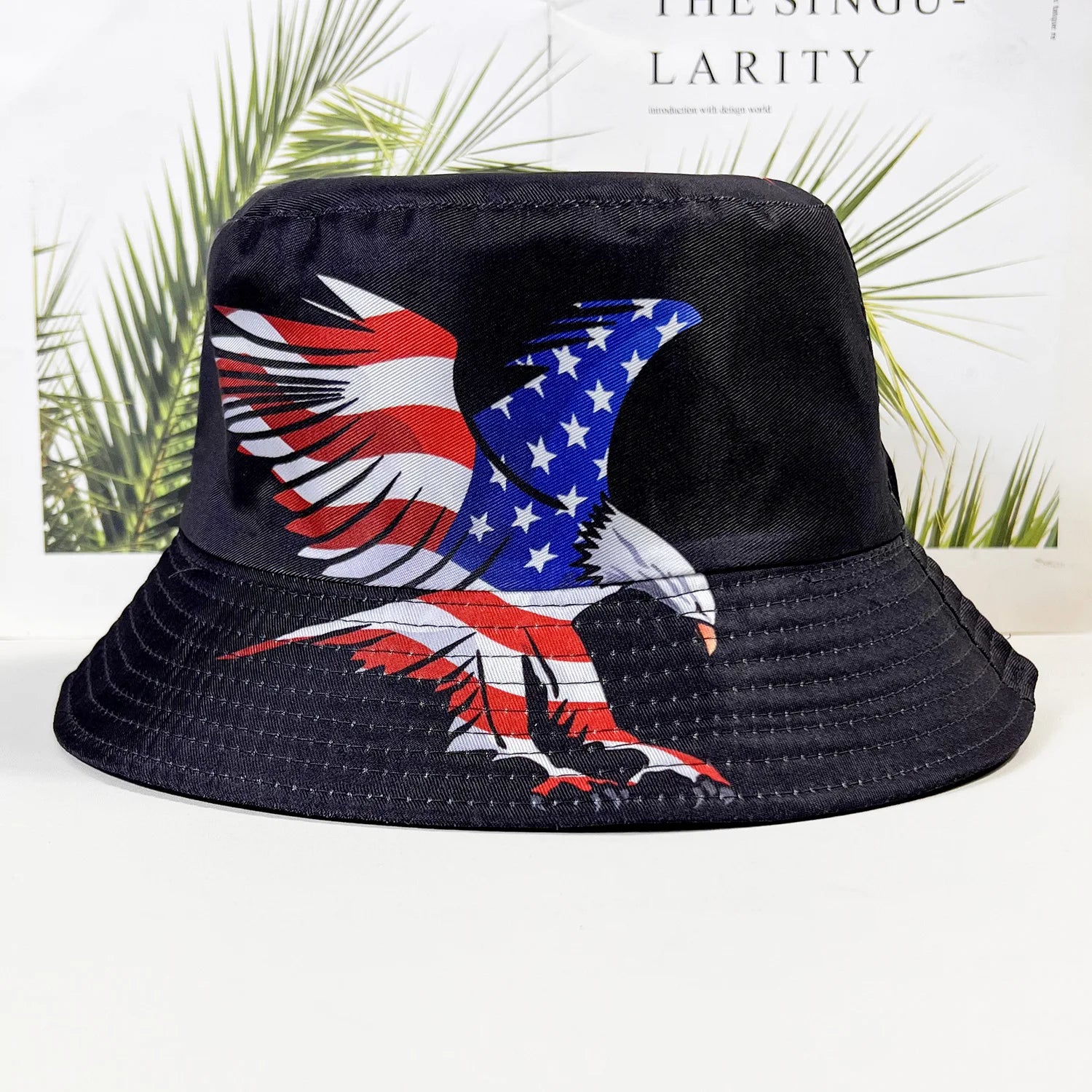 Reversible Country Flag Bucket Hat – Unisex Soccer Fan Sun Cap