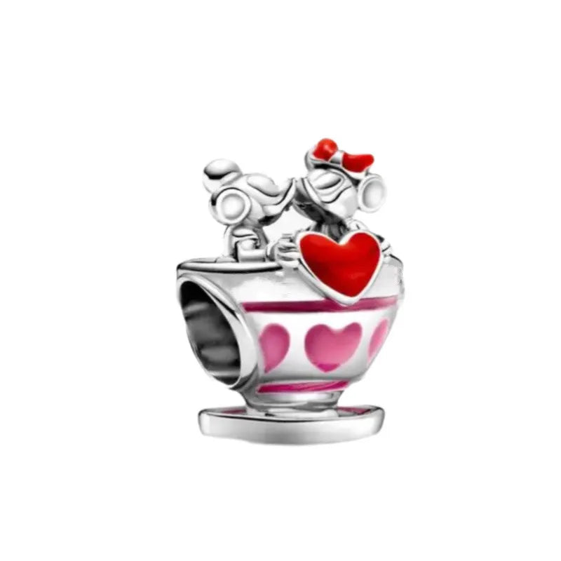 Disney Anniversary Mickey Mouse Charm Beads