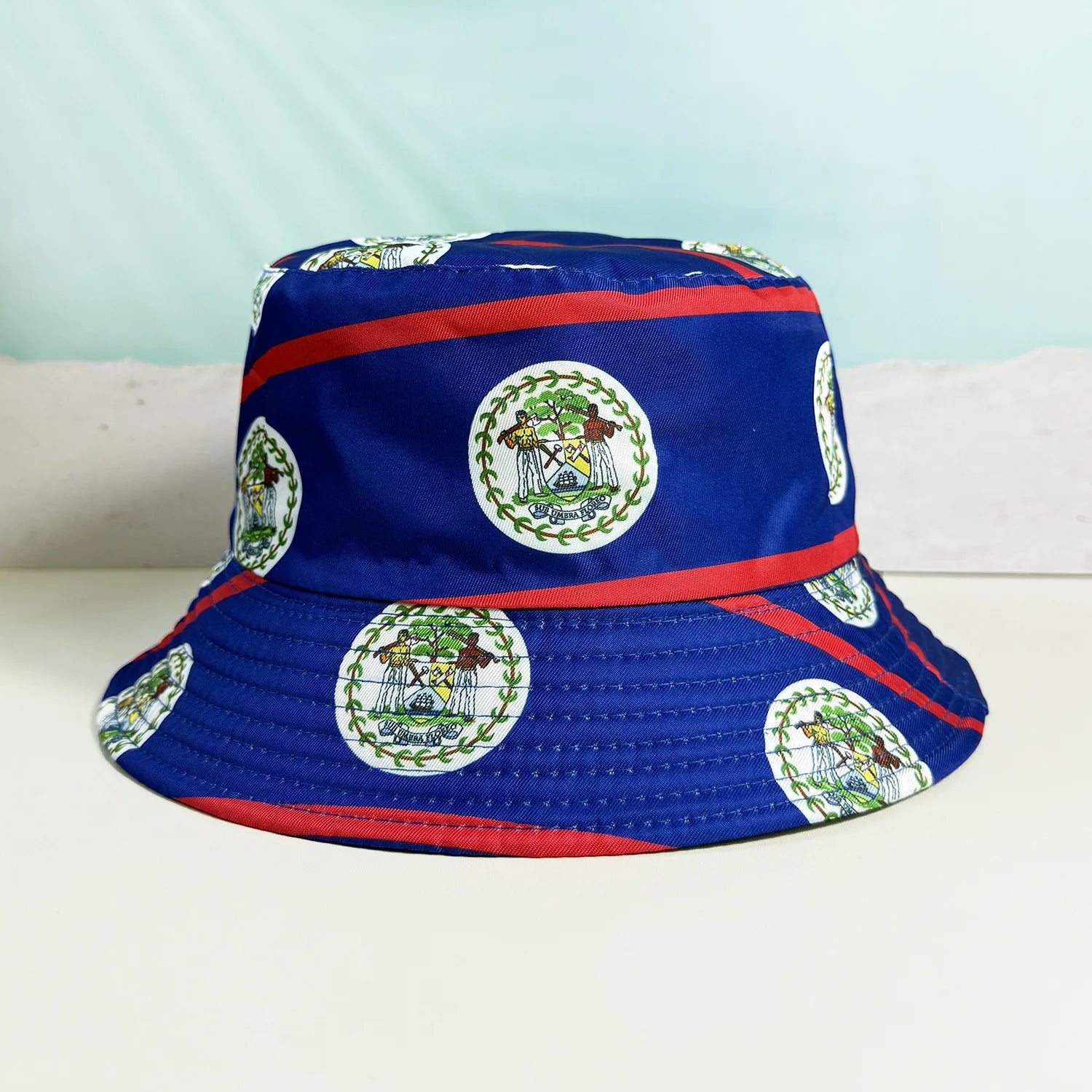 Reversible Country Flag Bucket Hat – Unisex Soccer Fan Sun Cap