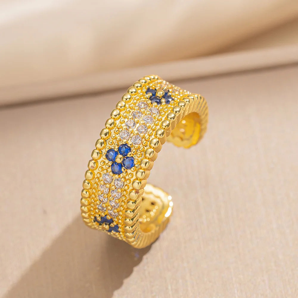 Micro Pave Lucky Clover Jewelry Set — Daily & Party Wear, Perfect Gift