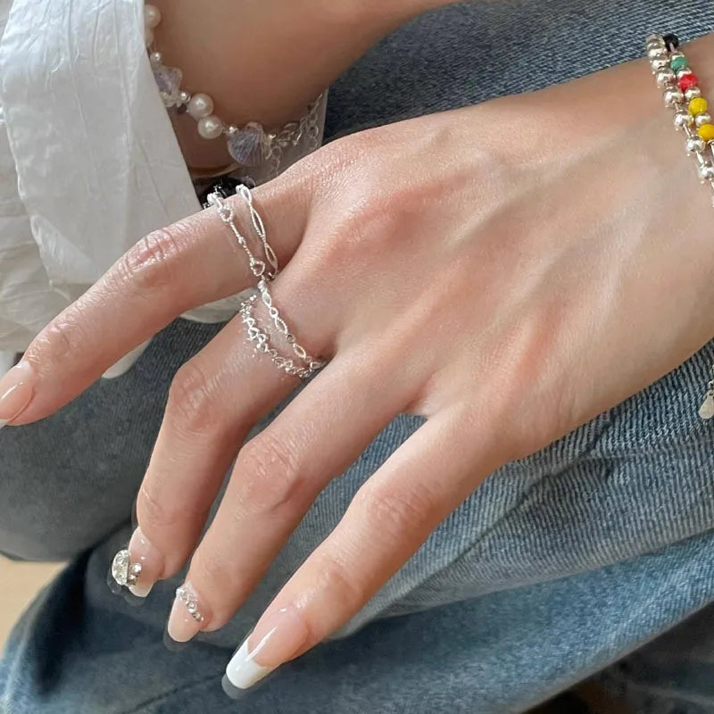 Ventfille Silver Heart Ring