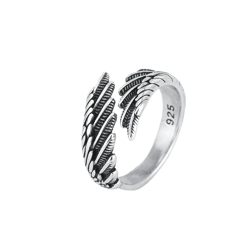 Angel Wing Feather Ring
