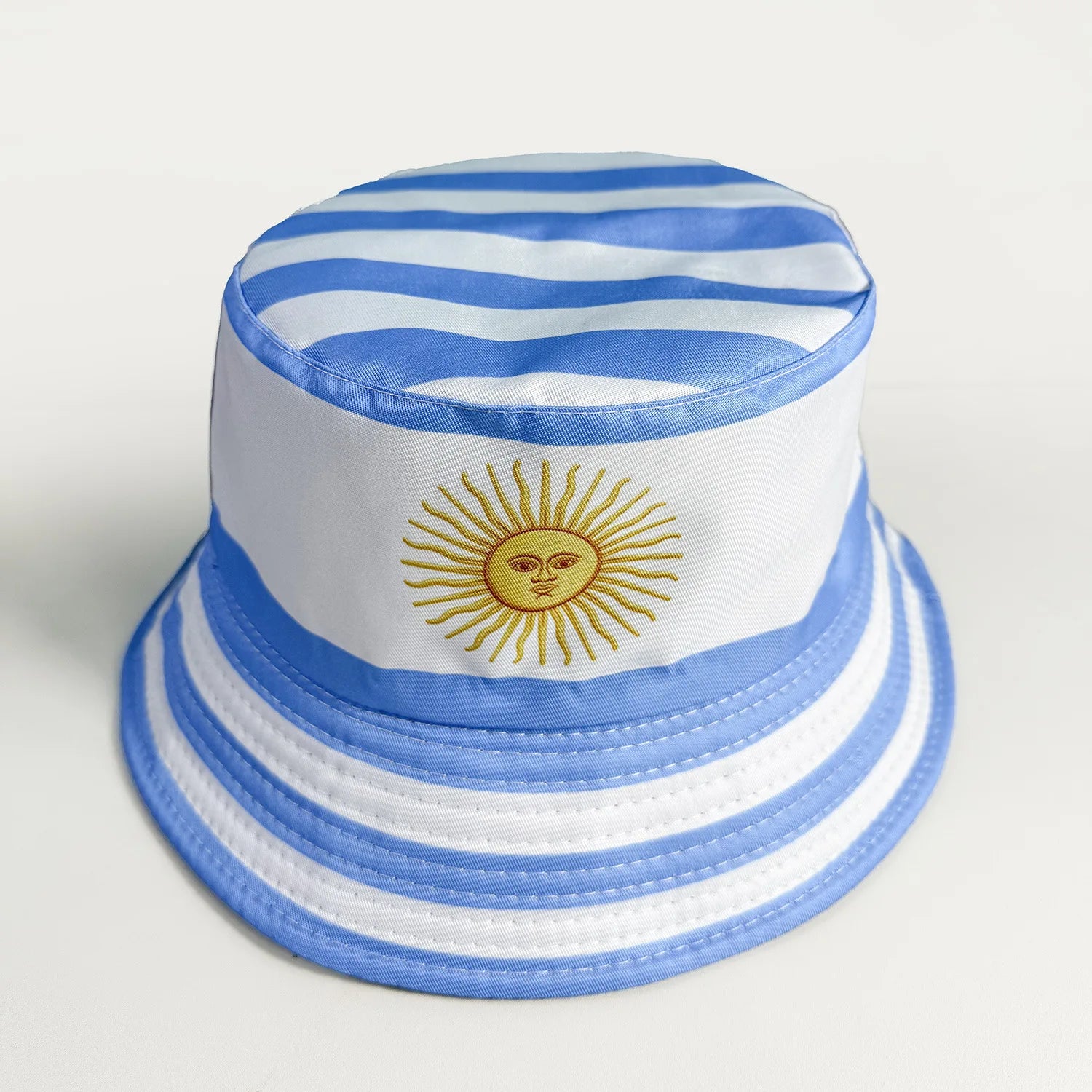 Reversible Country Flag Bucket Hat – Unisex Soccer Fan Sun Cap