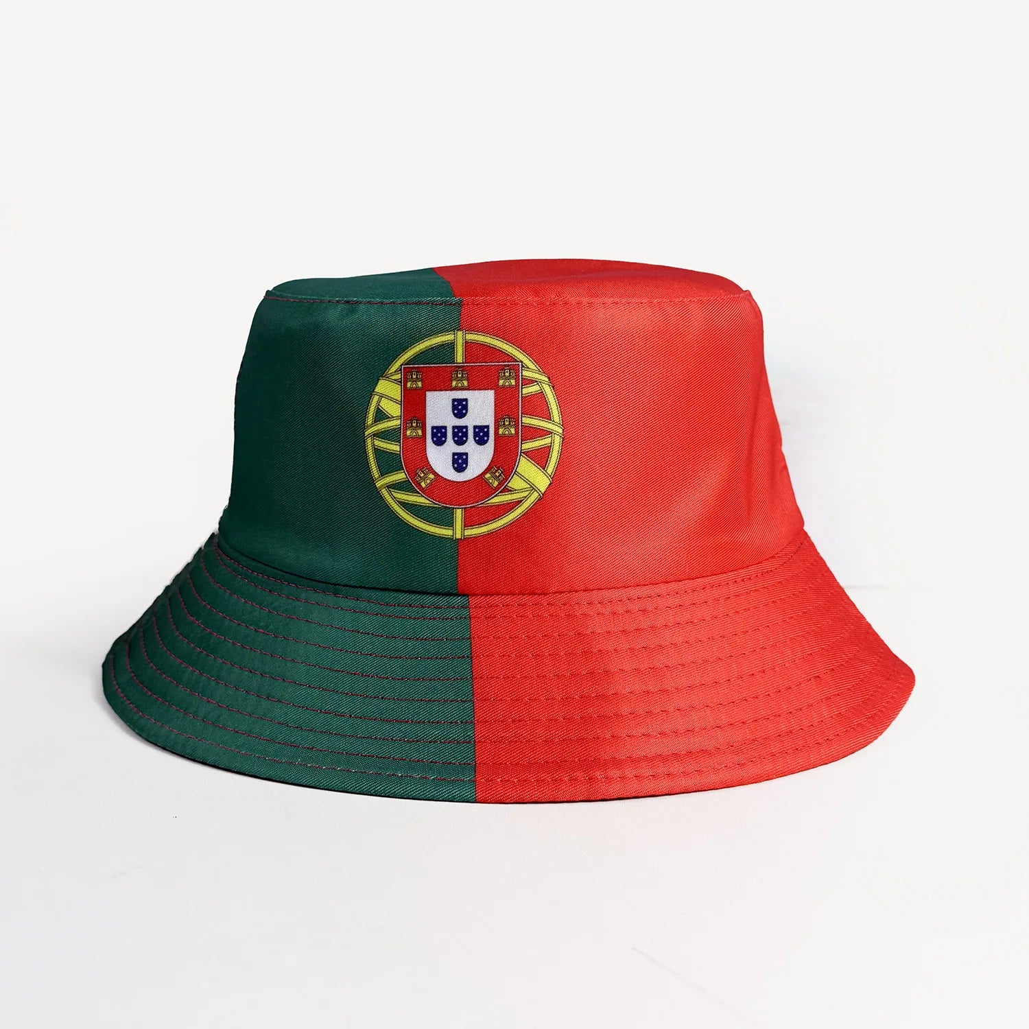 Reversible Country Flag Bucket Hat – Unisex Soccer Fan Sun Cap