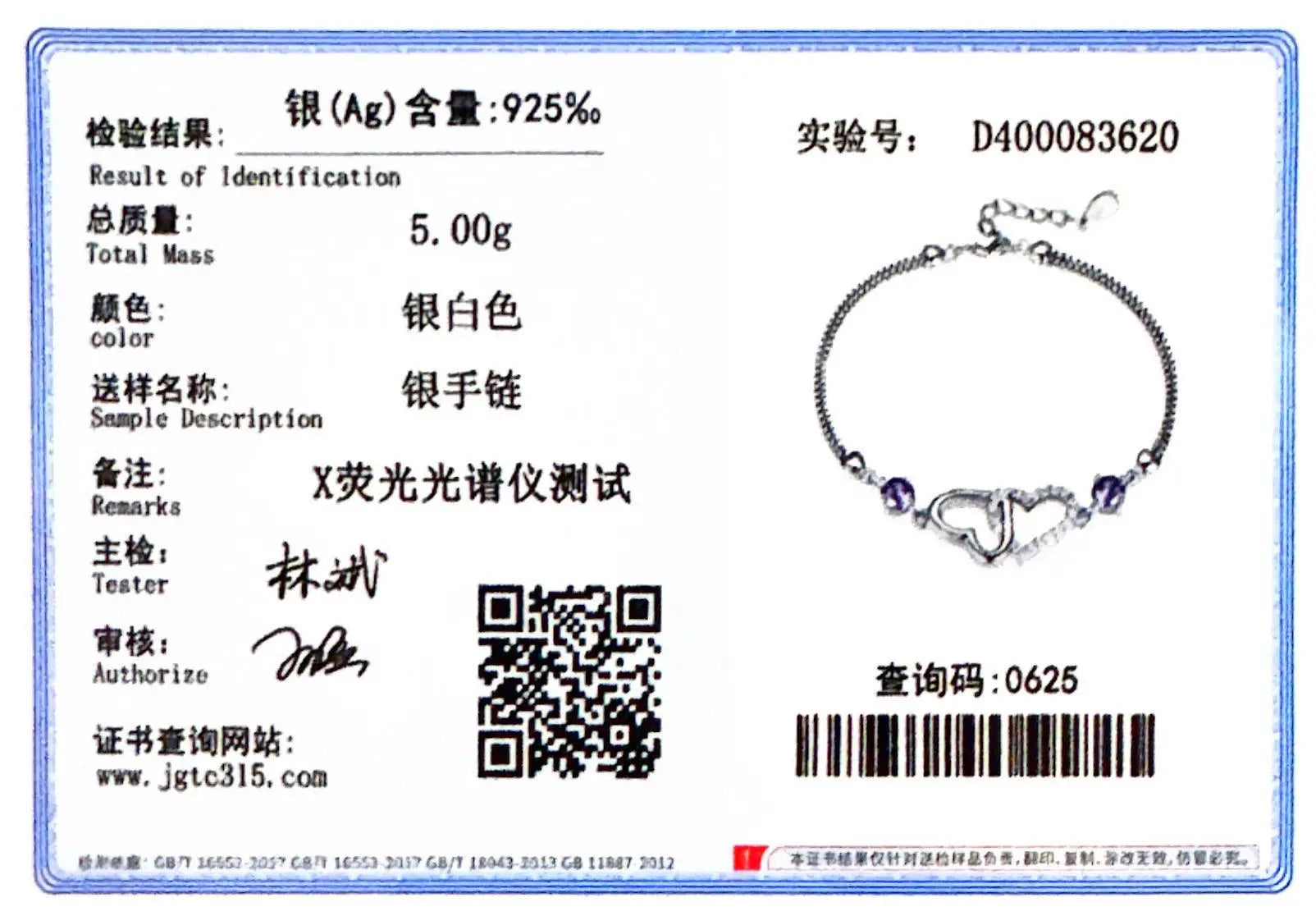Natural Amethyst & Zircon Heart Bracelet | 925 Sterling Silver Charm Jewelry