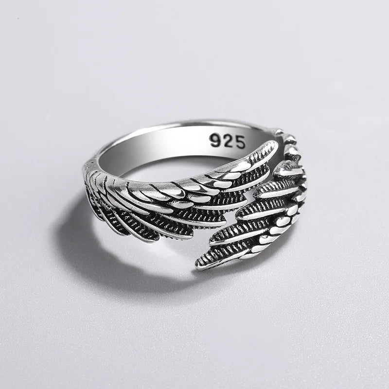 Angel Wing Feather Ring