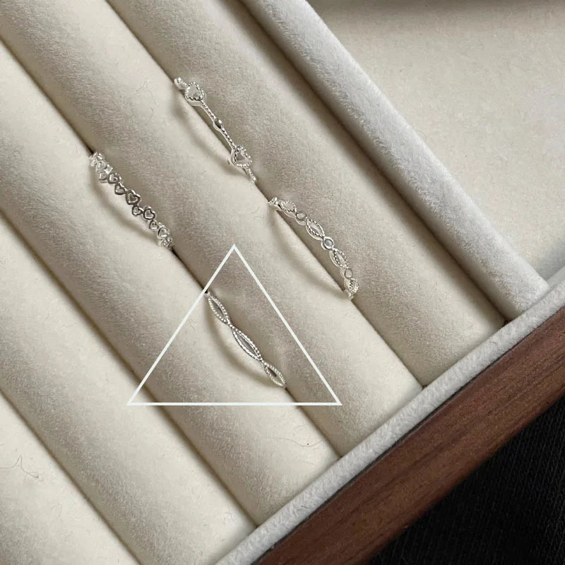 Ventfille Silver Heart Ring