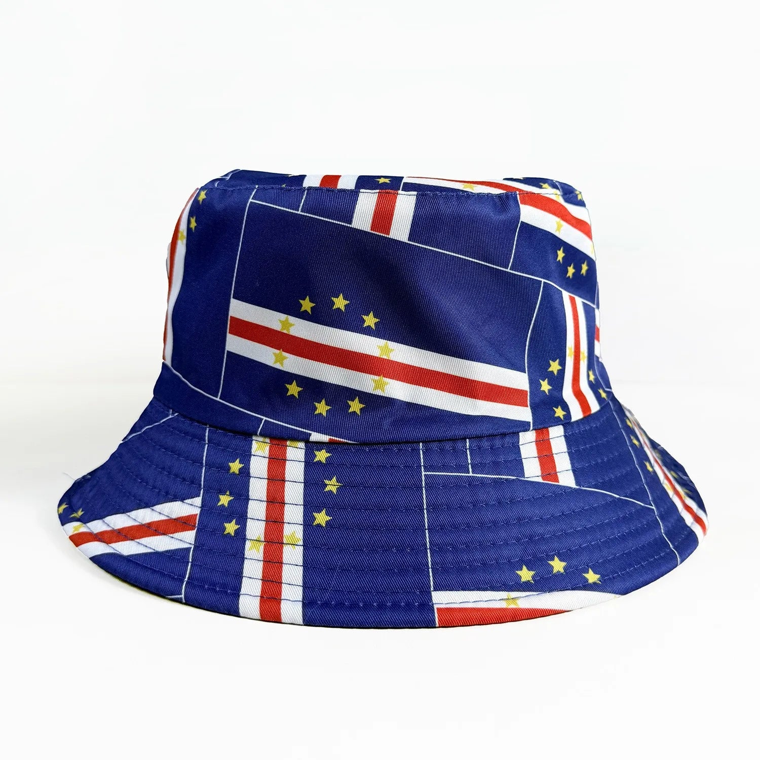 Reversible Country Flag Bucket Hat – Unisex Soccer Fan Sun Cap