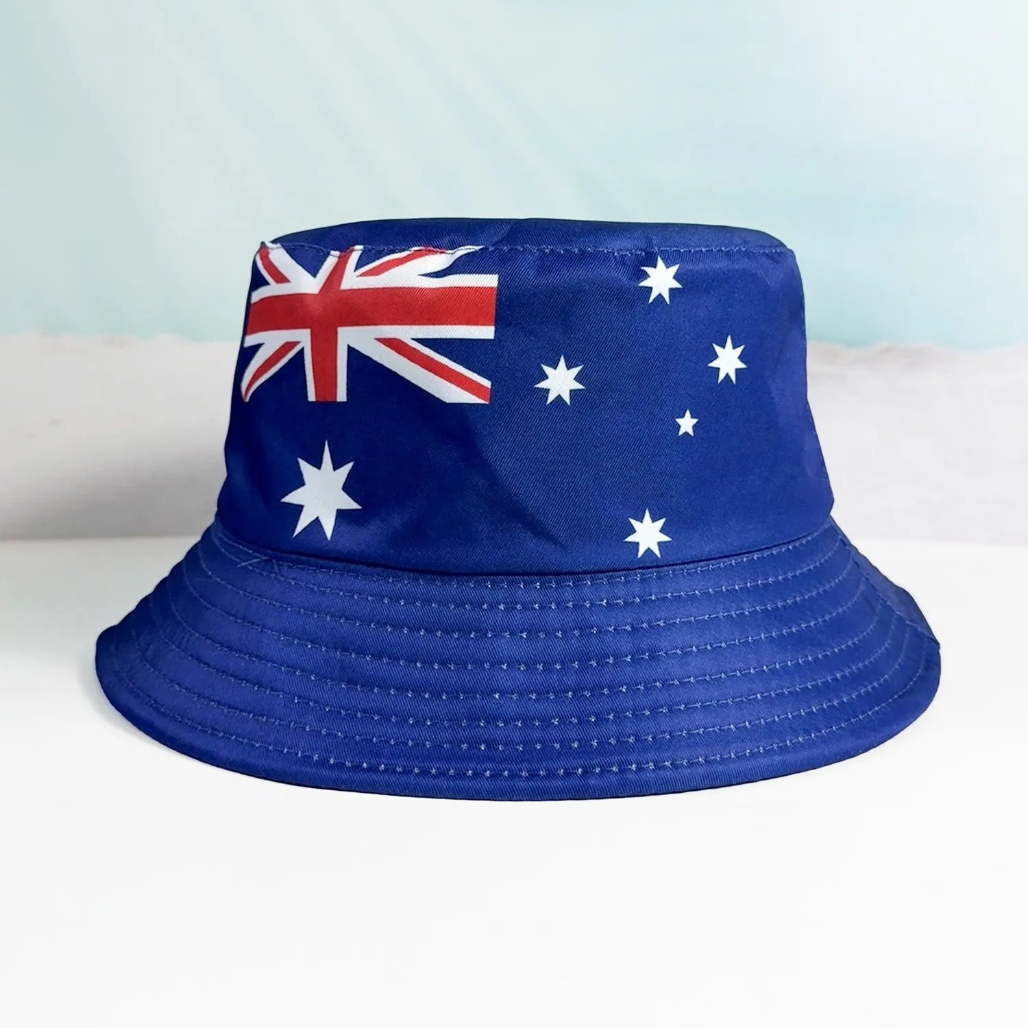 Reversible Country Flag Bucket Hat – Unisex Soccer Fan Sun Cap